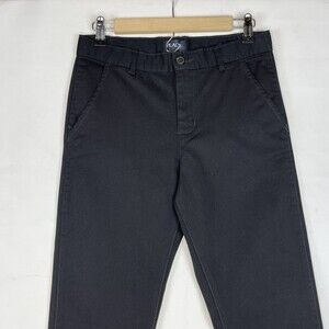 The Children Place Girls Skinny Chino Pants Black Sz 12